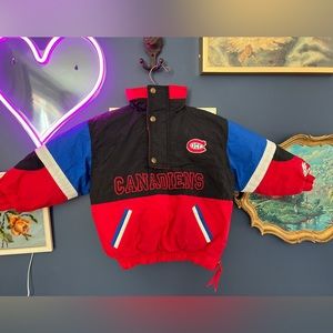 Vintage kids Montreal Canadiens Puffer Coat Size 4